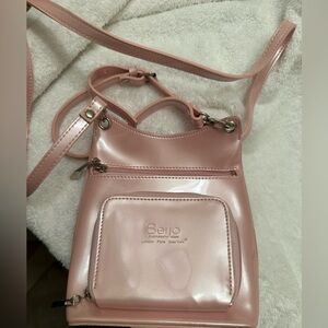Beijo Crossbody Bag in Pink Pearl
